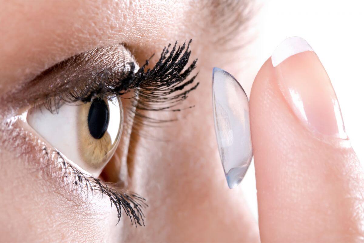 Do you experience complications while wearing contact lenses?